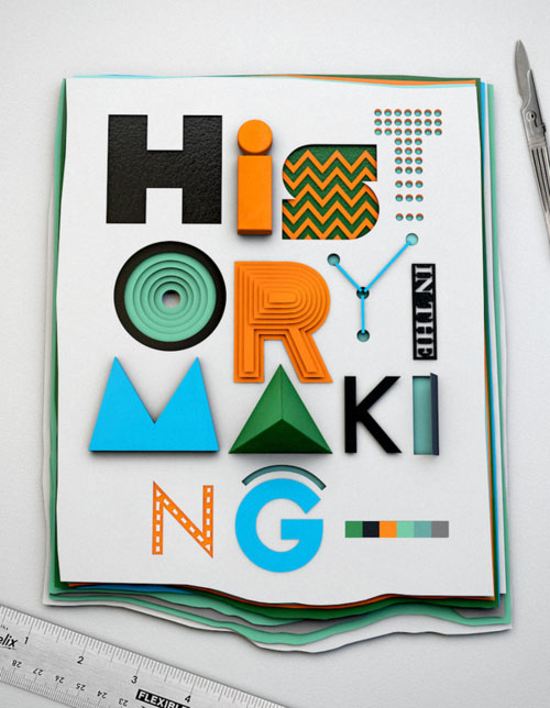 creative typography designs